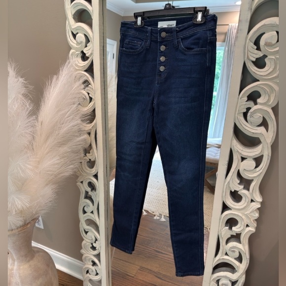 Women’s VERVET Plot Twist High Rise Ankle Skinny Jeans- Size 24 - Picture 6 of 8